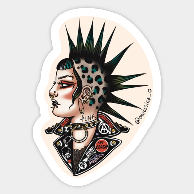 Adesivo Colab 55 Punk Sticker by ohjessica-o